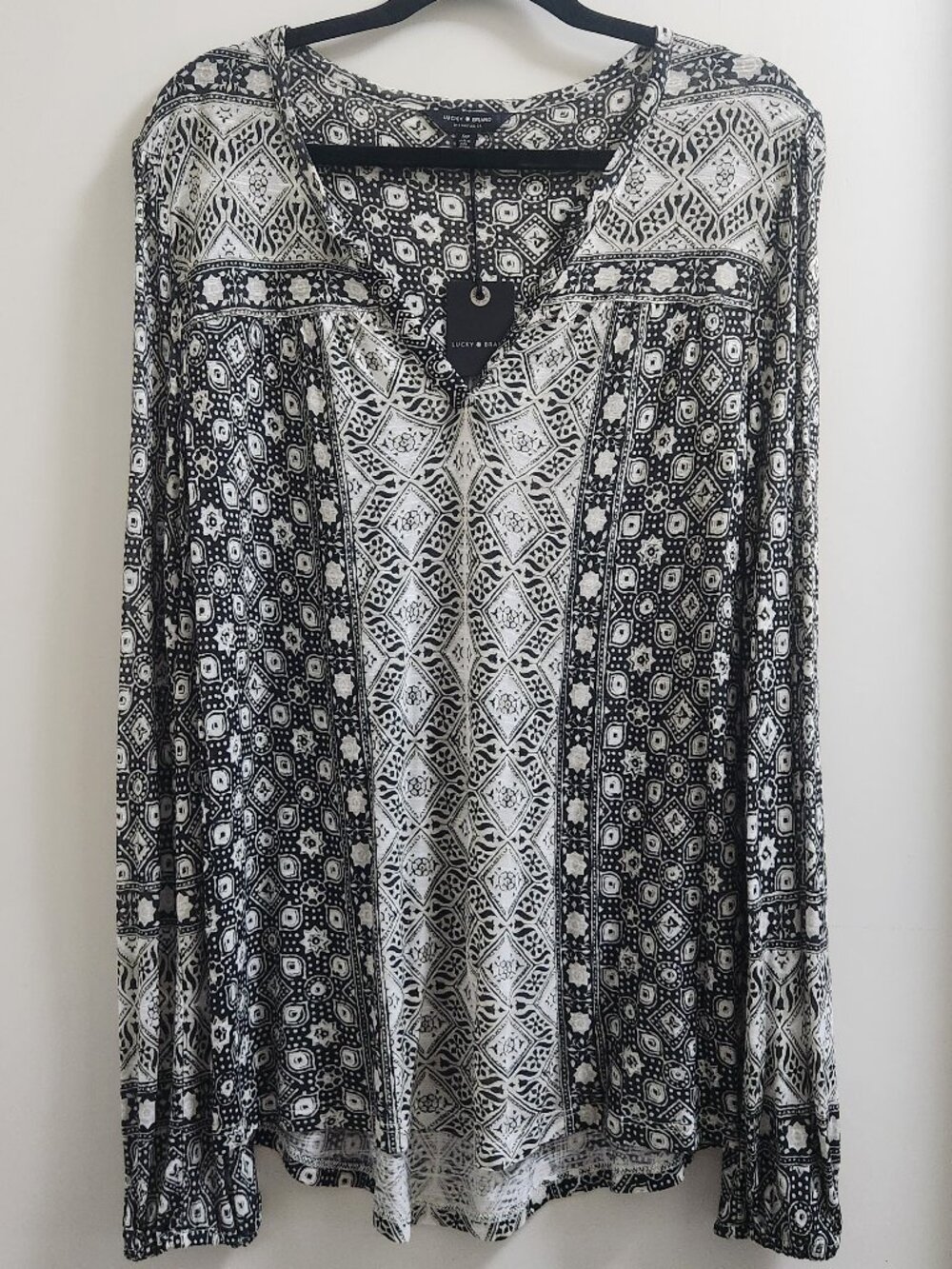 LUCKY BRAND Long Sleeve Top
